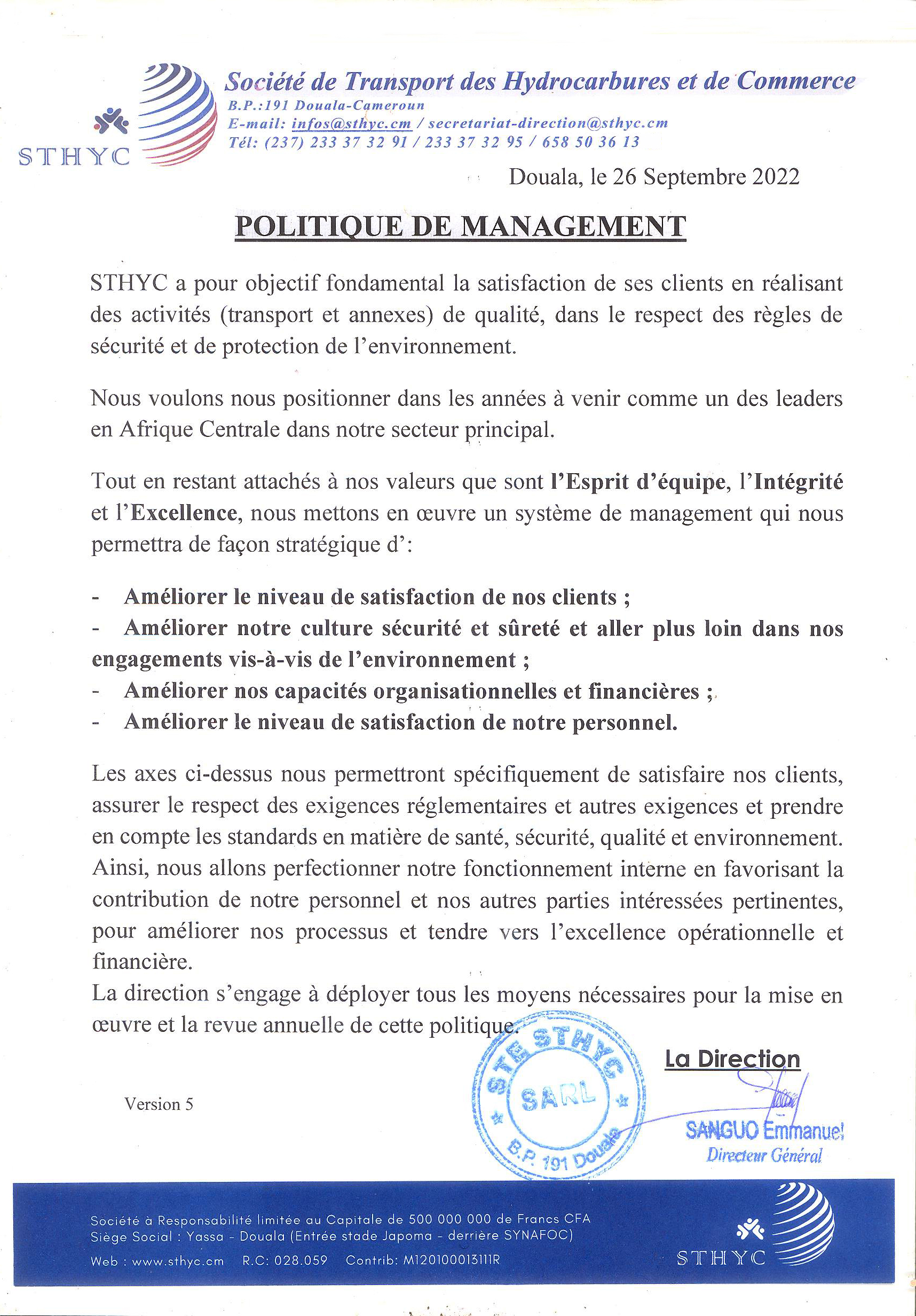 politique management